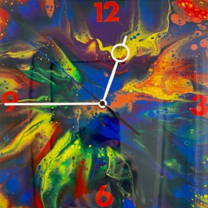 Rainbow clock