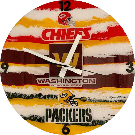 house divided chiefs washington packers clock