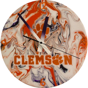 Clemson Tigers Clock