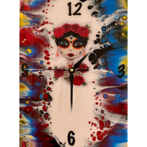 day of the dead clock